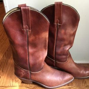 FRYE Leather Boots Size 10 D